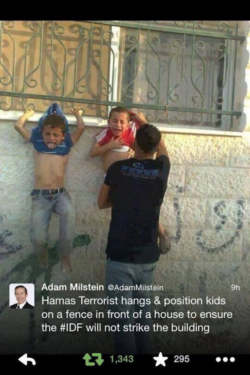 Hamas with Gaza
                    children